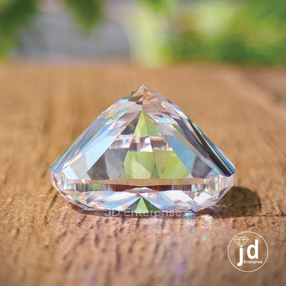 Luxurious 14.50 CT Colorless Big Cushion Cut Loose Moissanite for Making Classic Jewelry Wedding/Engagement Ring or Gold Jewelry
